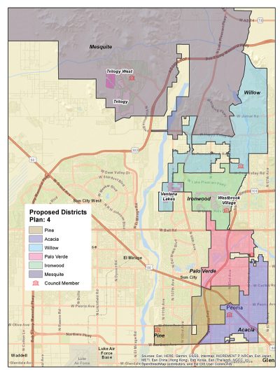 City Council Selects Final District Map for Peoria - My Hyperlocal News